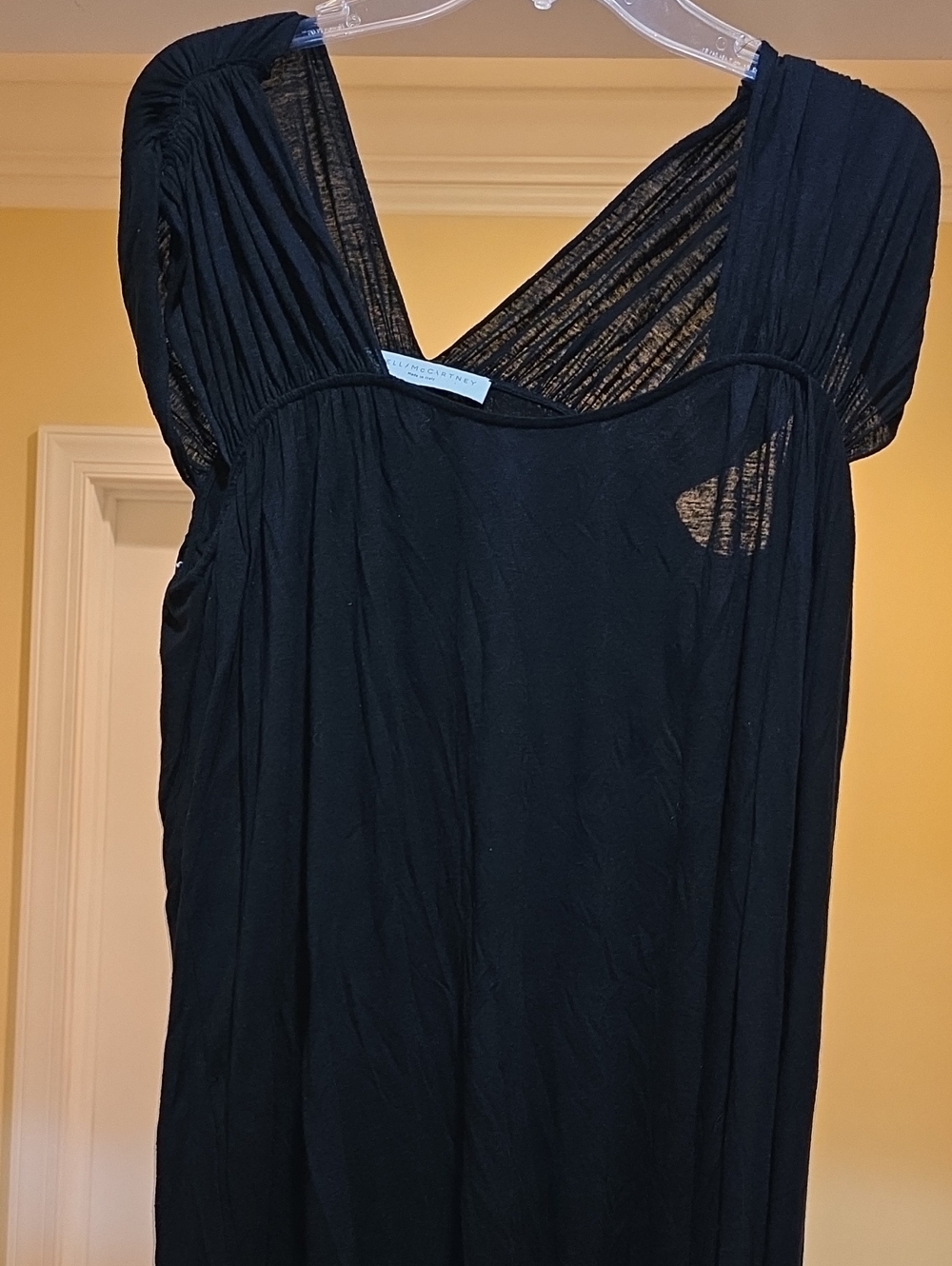 Black Women's dress by Stella Mccartney - Soft V-Neck Dress